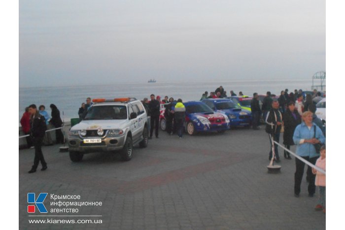 В Алуште провели соревнования по ралли