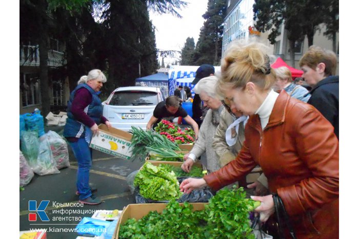 В алуштинской ярмарке впервые поучаствовали российские предприниматели