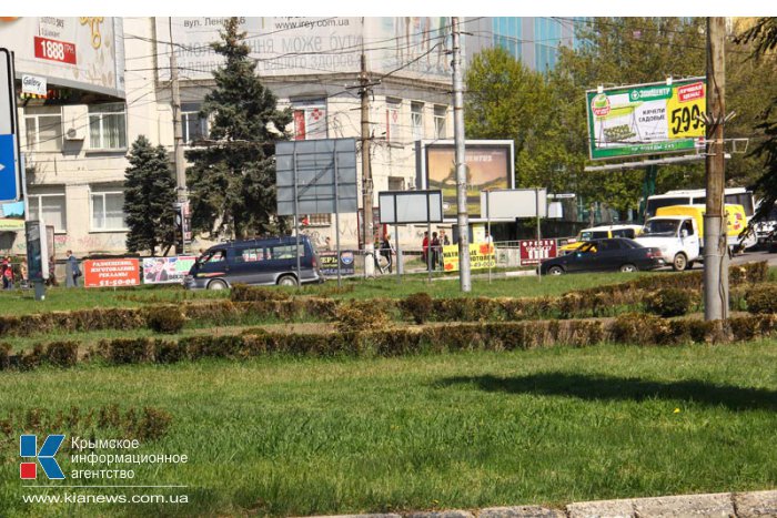 В Симферополе дорожные кольца благоустроят к майским праздникам