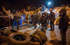 политическая ситуация в Украине, Ночь в Киеве в фотографиях