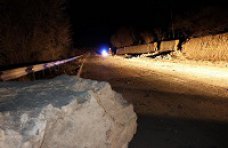 Оползень, На трассе «Ялта – Севастополь» произошел камнепад 