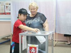 В Крыму проголосовало 35% избирателей