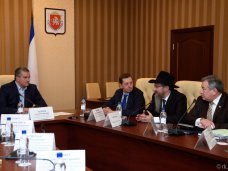 ​Сергей Аксёнов пообещал представителям еврейских организаций Крыма содействие в решении их проблем