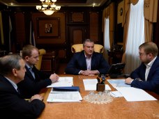 Сергей Аксенов провел совещание о состоянии дел на Керченской переправе