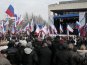 В Симферополе провели митинг в поддержку референдума и воссоединения с Россией 